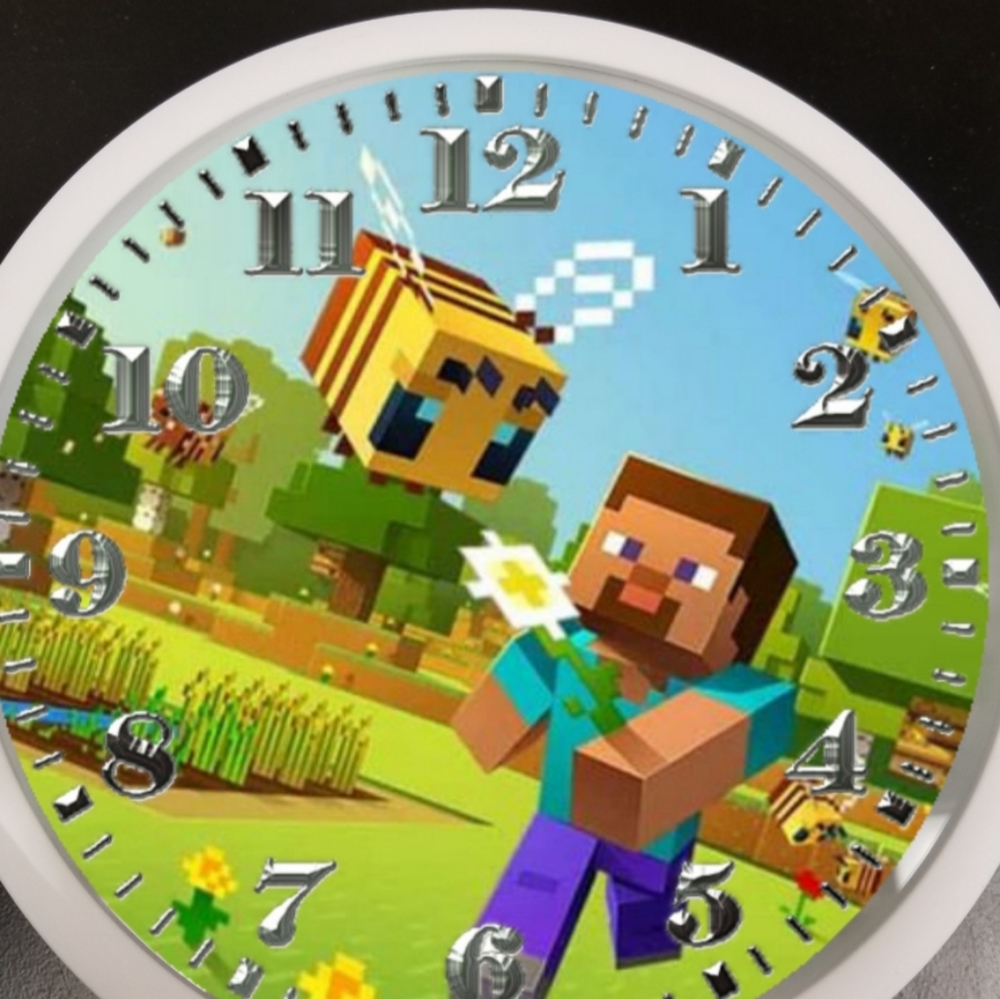 Steve n bee minecraft
